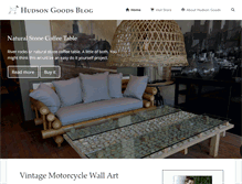 Tablet Screenshot of hudsongoodsblog.com
